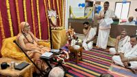 HH Swamiji at the 25th Year celebration of SVC Chitrapur Branch (19 Feb 2025) 